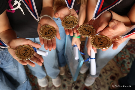 Župan sprejel državne prvakinje Kluba za ritmično gimnastiko Tjaša Šeme (9)